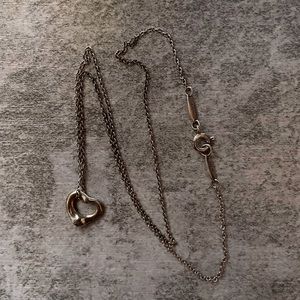 Tiffany & Co. Elsa Peretti Open Heart Necklace